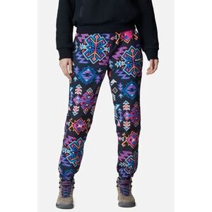 Columbia Women Winter Trainer Woven Snow Pant Integrated Belt Stretch Waist Sz M